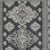8' X 11' Blue And Gray Medallion Area Rug