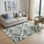 5' X 8' Beige And Natural Wool Floral Hand Tufted Area Rug