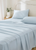 Light Blue Cotton King Pillowcases