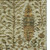 5' X 8' Wheat And Gold Floral Vines Washable Area Rug With UV Protection