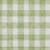 3' X 5' Artichoke Green And Ivory Plaid Washable Area Rug With UV Protection