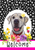 Labrador Yellow/White - Hippie Hound Studios Paw Prints  House and Garden Flags