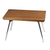 16" X 30" Brown Teak Rectangular Shower Bench
