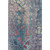 10' X 14' Teal Plum And Beige Abstract Washable Area Rug With UV Protection