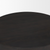 19" Dark Brown and Brown Solid Wood Round Block End Table