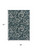 5' X 8' Turquoise And Cream Floral Indoor Outdoor Area Rug