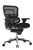 26.5" x 29" x 39.5" Black Fabric Mesh Chair