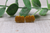 Glitter Pumpkins || Stud Earrings || Hypoallergenic
