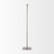 30" Gold Metal Floor Taper Candlestick