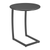 20" Black Aluminum Round Outdoor Side Table