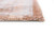 8' X 11' Orange And White Medallion ,Washable, Area Rug