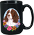 Springer Spaniel Liver and White - Best of Breed Ceramic 15oz Coffee Black Mug