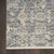 3' X 5' Charcoal Brown And Ivory Floral Distressed Area Rug With Fringe