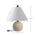 16" Beige Novelty Table Lamp With Empire Shade
