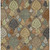 8' X 10' Chocolate And Charcoal Damask Washable Indoor Outdoor Area Rug
