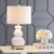 26" Gold Novelty Table Lamp With Globe Shade