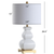 26" Gold Novelty Table Lamp With Globe Shade