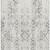 8' X 10' Ivory And Beige Floral Washable Area Rug With UV Protection