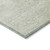 8' Sage And Ivory Round Floral Medallion Washable Indoor Outdoor Area Rug
