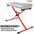Keyboard Stand X Shape Adjustable Foldable Portable Key Board Stands w Locking Strap
