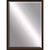 39" Bronze Wood Accent Mirror