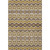 8' X 10' Gold Brown And Ivory Moroccan Washable Area Rug With UV Protection