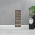 12" Light Gray Wood Freestanding Single Door Bathroom Vanity And Medicine Cabinet