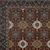 7' X 10' Red Medallion Area Rug With Fringe