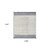 9' X 12' Blue and Ivory Geometric Power Loom Washable Area Rug