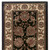 8' Brown Oriental Runner Rug
