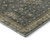 9' X 12' Gray And Beige Oriental Washable Area Rug With UV Protection