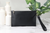 Versace Leather Embroidered Heart Patch Clutch