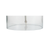 19" Silver Novelty Table Lamp With Drum Shade