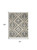 8' X 11' Gray Geometric Shag Area Rug