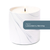 Lemonberry Morning White Marble Candle 
