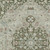 9' X 12' Olive Green And Sage Floral Medallion Washable Indoor Outdoor Area Rug