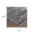 9' X 12' Lavender And Plum Abstract Washable Indoor Outdoor Area Rug