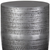 20" Silver Metal Round End Table