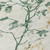 8' Emerald Ivory And Gold Round Floral Washable Indoor Outdoor Area Rug