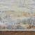 9' X 12' Blue And Ivory Abstract Hand Woven Area Rug
