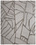 5' X 8' Blue And Ivory Wool Abstract Hand Tufted Area Rug