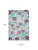 9' X 12' Plum Teal And Ivory Geometric Washable Area Rug With UV Protection