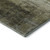 10' X 14' Olive Green Charcoal And Ivory Abstract Washable Area Rug With UV Protection