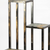 48" Black And Gold Metal Garden Accents Accessories
