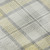 10' X 14' Yellow Ivory And Gray Plaid Washable Area Rug With UV Protection