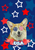 Corgi - Hippie Hound Studios Patriotic  House and Garden Flags