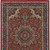 2' X 3' Red And Blue Oriental Area Rug