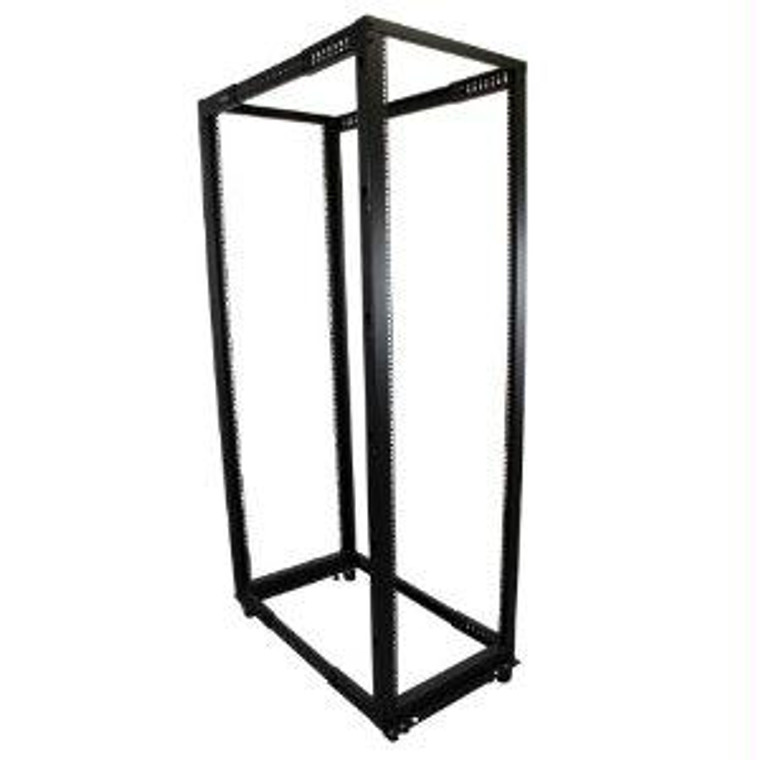 Startech 42u Open Frame Server Rack W/adjustable Mounting Depth Of 22in-40in & 78in Tall - 065030855211