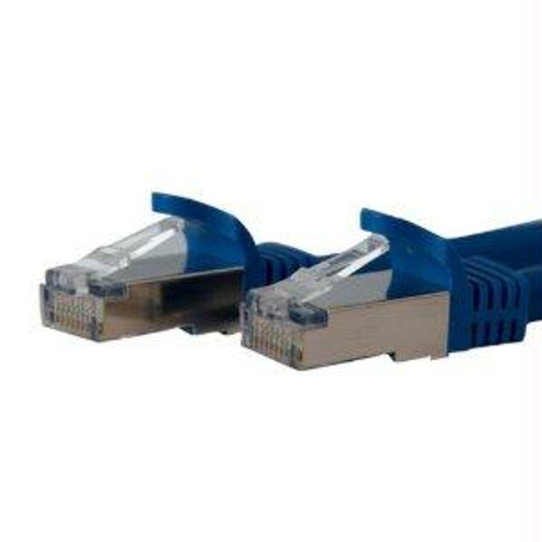 Startech 1 Ft Cat6a Ethernet Cable - Stp Blue - 065030835534