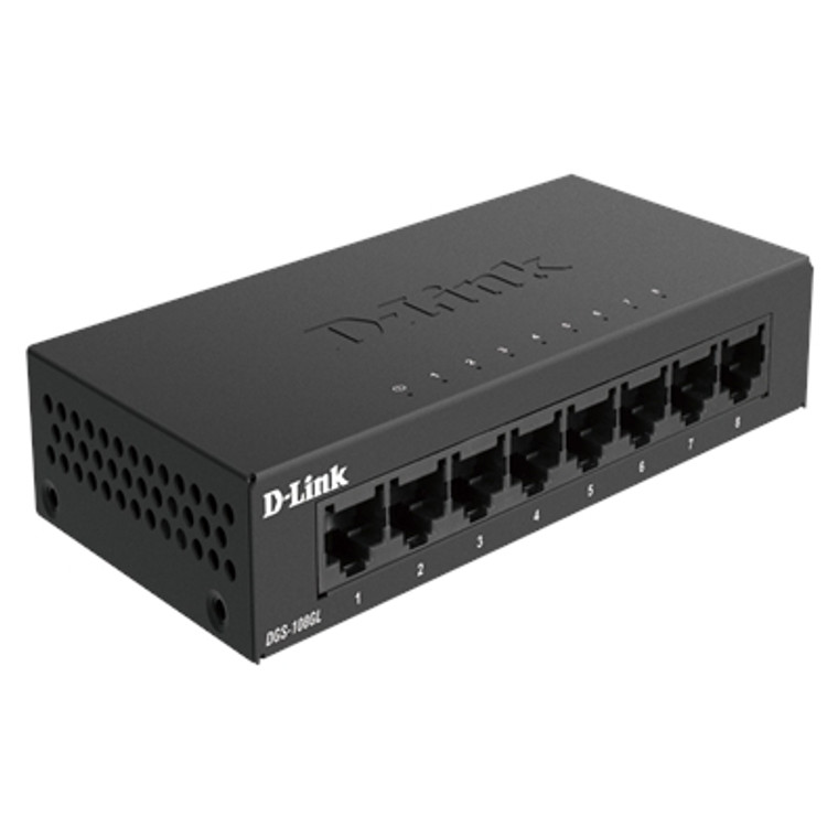 8 Port Gig Desktop Switch - 790069458583